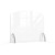 Rosseto AG009 36" W x 28" H Clear Acrylic Avant Guarde Sneeze Guard or Health Safety Shield