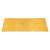 Rosseto GLS026M 31" x 11.8" x 0.4"H Mustard Rectangular Handmade Glass Wide Foglia Surface
