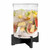 Rosseto LD189 14 Gal. Black Acrylic Round Pool Beverage Dispenser