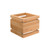 Rosseto SW101 6" W Natural Bamboo Square Skycap Riser