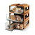 Rosseto BD105 16" x 14.75" x 7.5" H 1 Clear Acrylic Drawers and Bamboo with Natural Finish Large Building Block Drawer