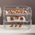 Rosseto BD145 18.5" W x 15" D x 15" H Square Large Lucid Bakery Box