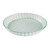 Rosseto GLS042W 14.2" W x 2.2" H White Handmade Glass Round Stelo Bowl (2 per Set)