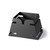 Rosseto LD136 11.65" W Black Stainless Steel Trapezoid Pyramid Skycap Riser