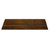 Rosseto WP201 33.5" x 7.8" Rectangular Walnut Wood Narrow Display Surface