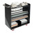 Rosseto SM132 42" W Solid Shelves with Handle Skycap Transportation Cart