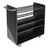 Rosseto SM132 42" W Solid Shelves with Handle Skycap Transportation Cart