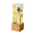 Rosseto LD179 2 Gal. Clear Acrylic Square Beverage Dispenser