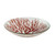 Rosseto GLS047C 10.8" W x 2.6" H Cognac Handmade Glass Round Radici Bowl (2 per Set)