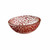 Rosseto GLS056C 3.5" W x 1.4" H Cognac Handmade Glass Round Foglia Mini Bowl (12 per Set)