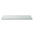 Rosseto GTR20 33.5" x 7.8" Clear Rectangular Tempered Glass Narrow Display Surface