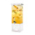 Rosseto LD194 3 Gal. Clear Acrylic Square with Stainless Steel Base Rosseto Beverage Dispenser