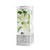 Rosseto LD160 1 Gallon Acrylic Rectangular Brushed Finish Iris Beverage Dispenser