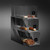 Rosseto BD143 6.5" W x 12" D x 18" H Black Steel Base Flat Mosaic Bakery Display Case