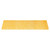 Rosseto GLS025M 31" x 7.9" x 0.4"H Mustard Rectangular Handmade Glass Narrow Foglia Surface