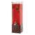 Rosseto LD173 2 Gal. Acrylic Square with Bronze Textured Matte Steel Base Beverage Dispenser