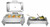 Rosseto SK045 6-Piece Rectangular Diamond Multi Chef Kit