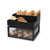 Rosseto BD110 16" L x 14.75" x 7.5" H Black Rectangular Large Building Block Bakery Drawer