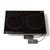 Rosseto SMM024 Black Double Induction Plate Multi-Chef Induction Heater - 220 Volts