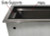 Advance Tabco SU-P-501 Pan Support Rail Set for Recessed 1 Well Cold Pan