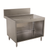 Advance Tabco PRSCO-24-42 42" W x 30" D Open Cabinet Base 7" Splash Prestige Underbar Drainboard Cabinet