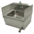 Advance Tabco 7-PS-17F 7.75" H Both Sides Welded Side Splash for Hand Sinks