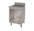 Advance Tabco CRD-4B 48" W x 21" D Open Cabinet Base 4" Splash Underbar Basics Drainboard