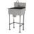 Advance Tabco WSS-14-21KV-FM 18" W x 17.5" D x 28.5" H 16 Gauge 304 Stainless Steel Service Sink