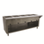 Advance Tabco HF-5G-NAT-BS 5 Pans Stainless Steel Open Well Enclosed Base Natural Gas Hot Food Table