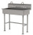 Advance Tabco FC-FM-40-ADA-F 40" W x 19.5" D 16 Gauge Freestanding Multiwash Hand Sink