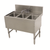 Advance Tabco PRB-24-33C 36" W x 25" D Stainless Steel Prestige Underbar Sink Unit