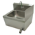 Advance Tabco 7-PS-27F 7.75" H Bolted Side Splash for Hand Sinks