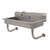 Advance Tabco FC-WM-1-ADA-F 40" W x 19.75" D 16 Gauge Wall Mounted Service Sink