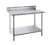 Advance Tabco KSS-3610 120" W x 36" D 14 Gauge 304 Stainless Steel and 18 Gauge Undershelf Work Table