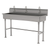 Advance Tabco FS-FM-60EFADA 60" W x 19.5" D x 42.5" H 14 Gauge Stainless Steel Multiwash Hand Sink