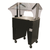 Advance Tabco B2-STU-B 2-Pan 20 Gauge Stainless Steel Black Vinyl Portable Solid Top Buffet Table
