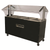 Advance Tabco B4-120-B-S-SB 62.44" W Vinyl Covered Steel Electric Portable Hot Food Buffet Table