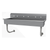 Advance Tabco FC-WM-60-ADA 60" W x 19.5" D x 25.5" H 16 Gauge 304 Stainless Steel Wall Mounted Multiwash Hand Sink