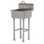 Advance Tabco FC-FM-2219-F 23" W x 23" D 16 Gauge Freestanding Service Sink