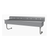 Advance Tabco FC-WM-80 80" W x 19.5" D x 29.5" H 16 Gauge 304 Stainless Steel Wall Mounted Multiwash Hand Sink