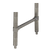 Advance Tabco SU-10B Upgrade Underbar Legs to 10" Stainless Steel Legs