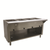 Advance Tabco HF-4G-NAT-BS 4 Pans Stainless Steel Open Well Enclosed Base Natural Gas Hot Food Table