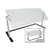 Advance Tabco PFS-60B 61.75" W Polymer Single-Sided Sleek Shield Food Shield