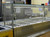 Advance Tabco GSGC-12-36 36" W Tempered Glass Single-Sided Sleek Shield Food Shield
