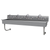 Advance Tabco FS-WM-80-ADA-F 80" W x 19.5" D x 25.5" H 14 Gauge 304 Stainless Steel Wall Mounted Multiwash Hand Sink
