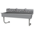 Advance Tabco FS-WM-60-ADA-F 60" W x 19.5" D x 25.5" H 14 Gauge 304 Stainless Steel Wall Mounted Multiwash Hand Sink