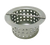 Advance Tabco FT-2 4" W x 4" D x 4H Replacement Strainer Basket for Floor Trough