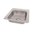 Advance Tabco SS-1-1919-12 19" W x 19" D x 12" H 18 Gauge 304 Stainless Steel 1-Compartment Smart Series Drop-In Sink