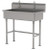 Advance Tabco FC-FM-40EF 40" W x 19.5" D 16 Gauge Freestanding Multiwash Hand Sink