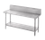 Advance Tabco VKG-242 24" W x 24" D Stainless Steel 14 Gauge Open with Undershelf Work Table